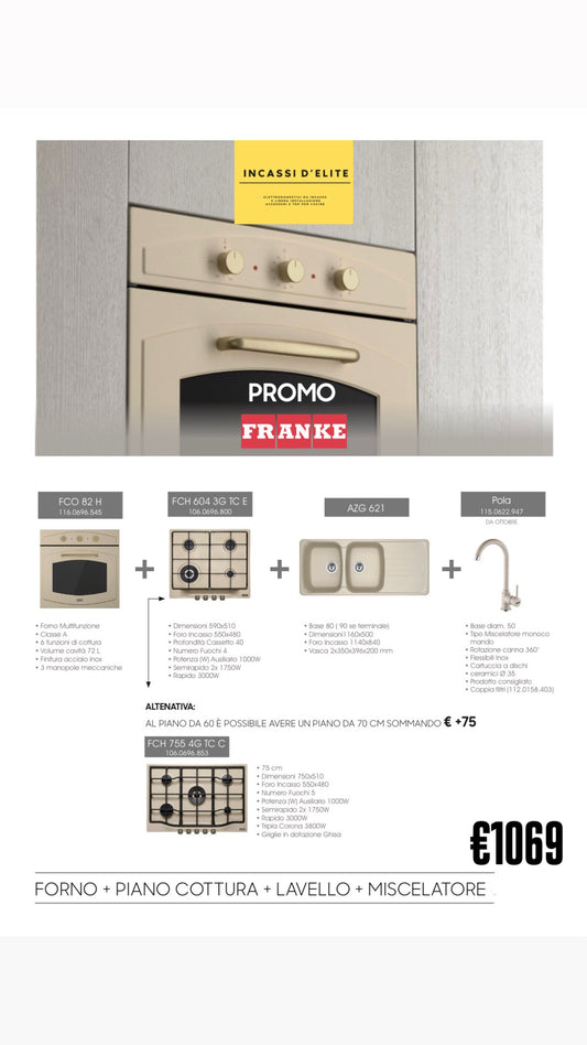 KIT PROMOZIONE FRANKE