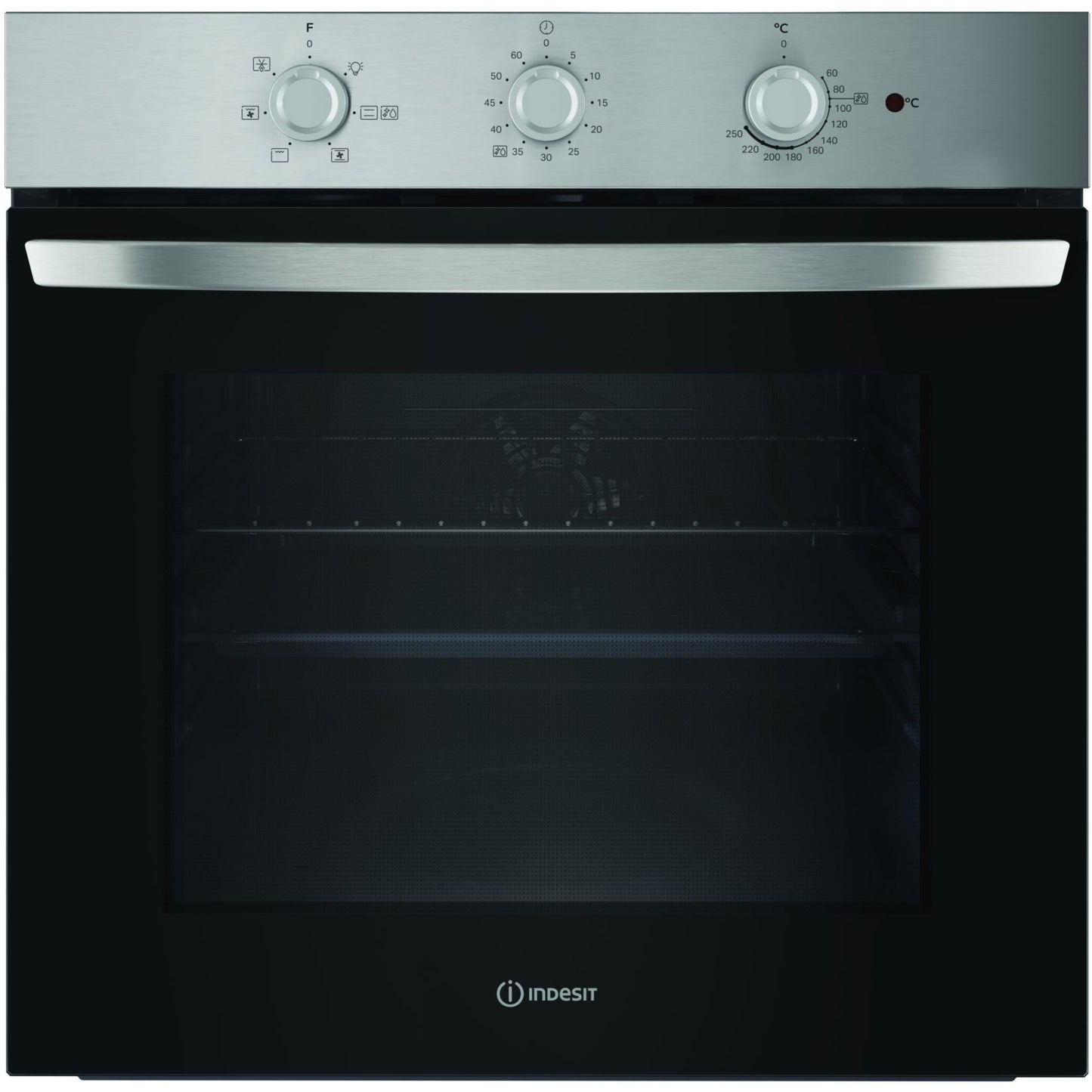 Forno da incasso - INDESIT IO2350HX 66LT MULTI6 A INOX 3MANOPOLE