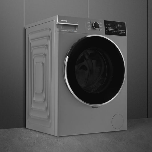 Lavatrice - SMEG Design WNG06SLAA10 - 10 kg - grigio