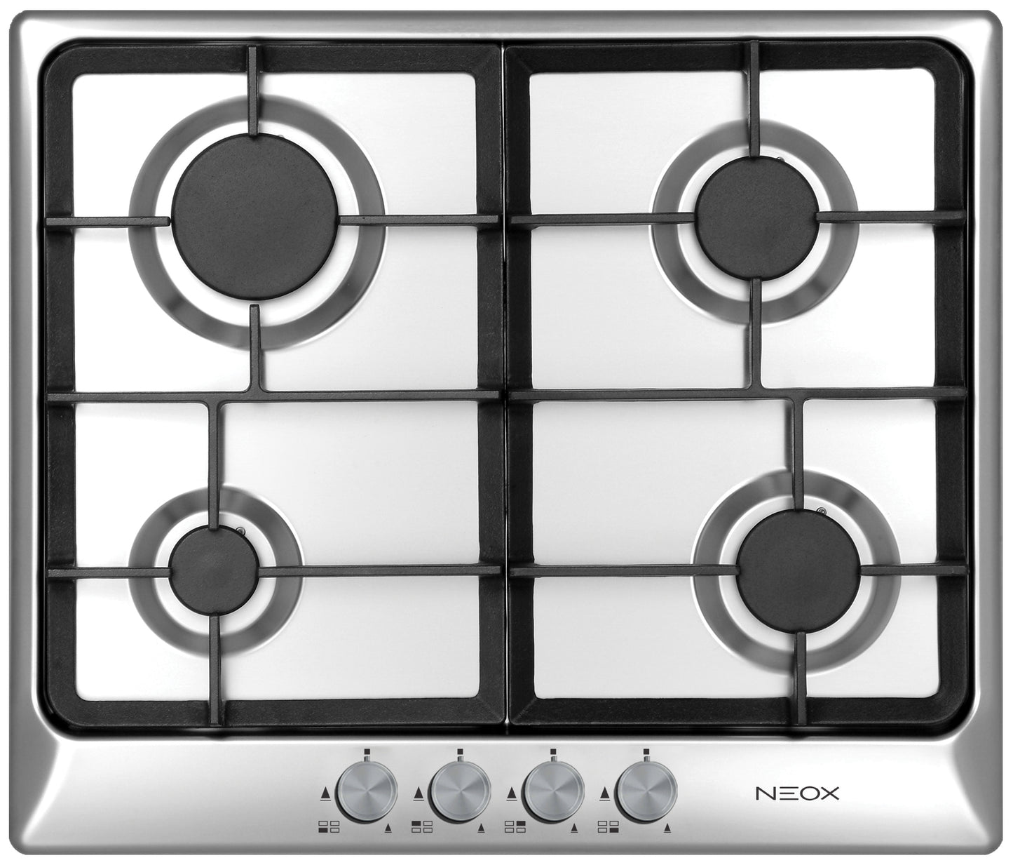 Piano cottura- NEOX A0604VNGC - Eco Line 60 Acciaio
