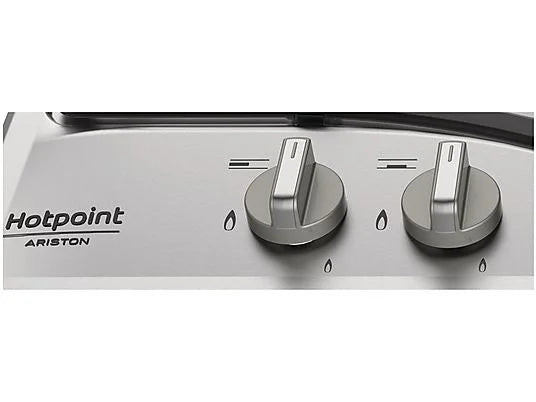 Piano cottura- HOTPOINT ACCIAIO PCN 642 T/IX/HAR- 4 zone cottura- 60 cm x 51 cm