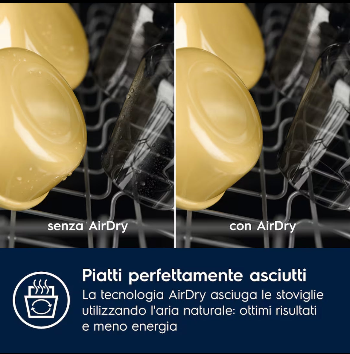 Electrolux KEAF7200L Lavastoviglie da incasso 300 Airdry 13 coperti Classe E