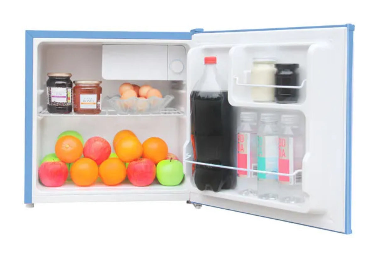 Akai Mini Frigo Retro Vintage - 46 Litri- Classe F- Blu