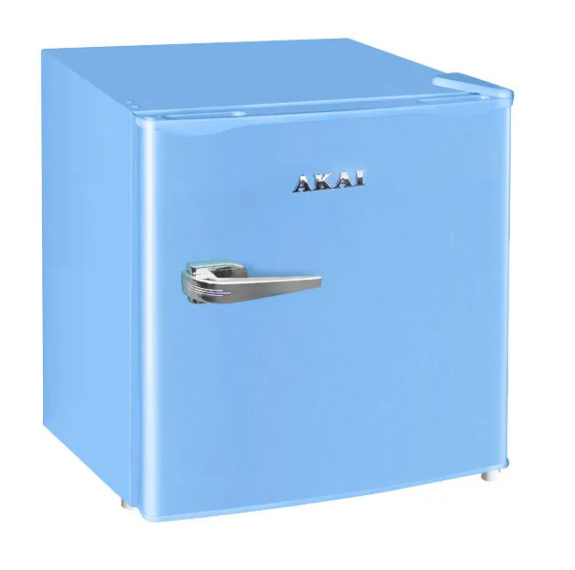 Akai Mini Frigo Retro Vintage - 46 Litri- Classe F- Blu