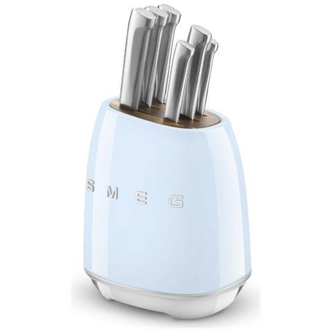 SMEG CEPPO CON COLTELLI 50’s STYLE- KBSF02PBEU - AZZURRO