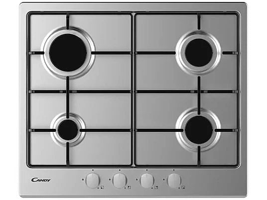 Piano cottura- CANDY CDOY6GRX - INOX - 4 fuochi