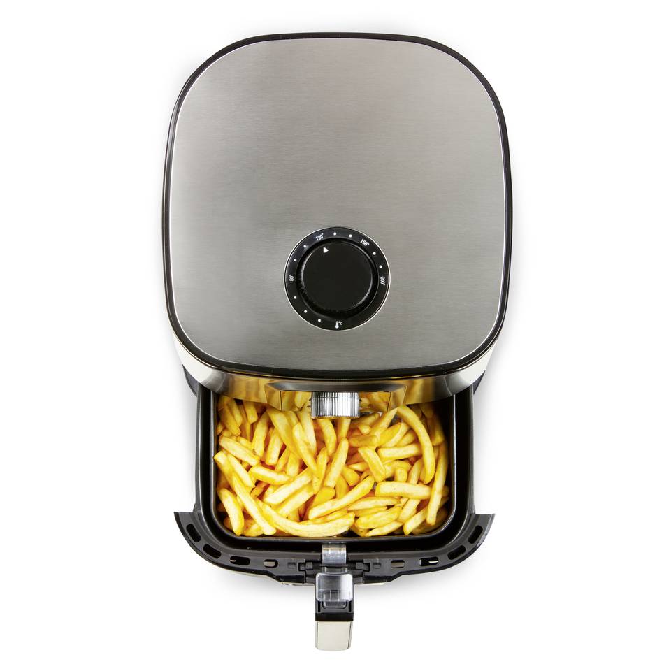DOMO DO536FR Friggitrice ad aria calda Custodia Cool-Touch, Protezione da surriscaldamento, Funzione timer, Spia lumino