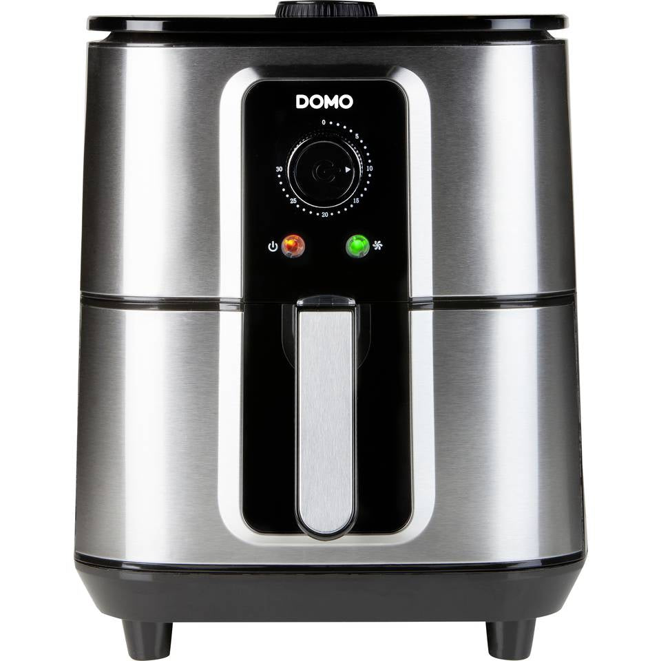 DOMO DO536FR Friggitrice ad aria calda Custodia Cool-Touch, Protezione da surriscaldamento, Funzione timer, Spia lumino