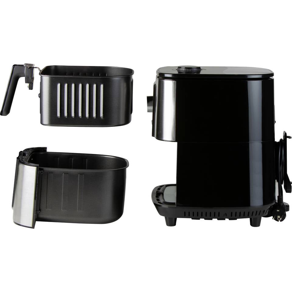 DOMO DO536FR Friggitrice ad aria calda Custodia Cool-Touch, Protezione da surriscaldamento, Funzione timer, Spia lumino
