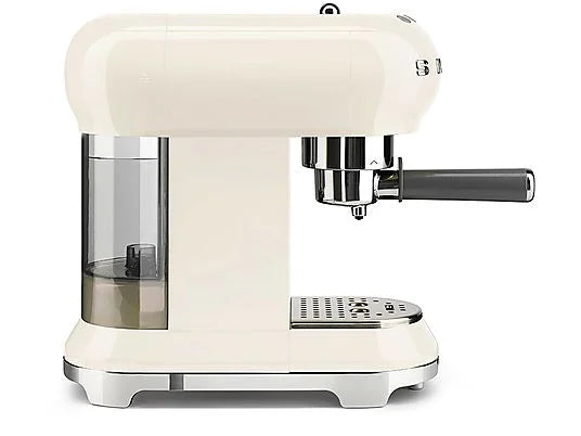 MACCHINA CAFFÉ SMEG ECF01CREU, 1350 W, PANNA