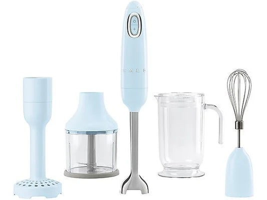 FRULLATORE AD IMMERSIONE SMEG HBF22PBEU AZZURRO