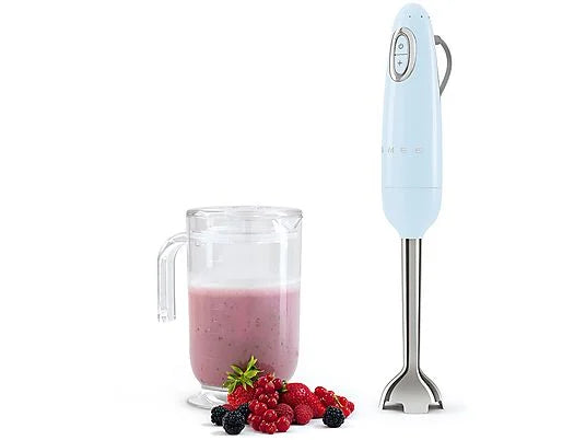 FRULLATORE AD IMMERSIONE SMEG HBF22PBEU AZZURRO