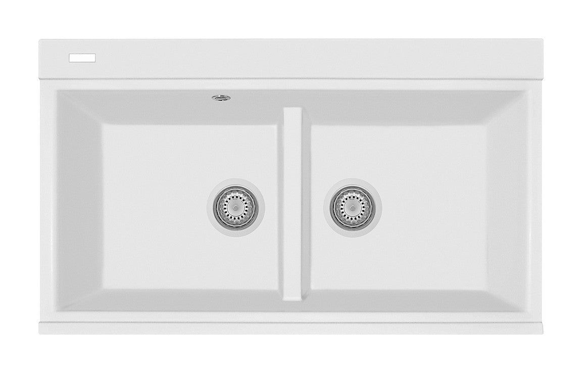 Lavello TELMA- LX8620S BIANCO LATTE - base 90cm