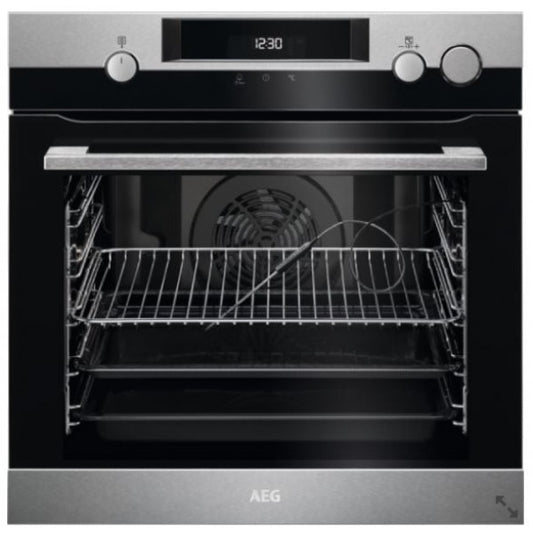 AEG Forno Elettrico da Incasso BSK577321M Capacità 72 L Multifunzione Ventilato Cottura Vapore Potenza 2990 W Colore Acciaio Inox