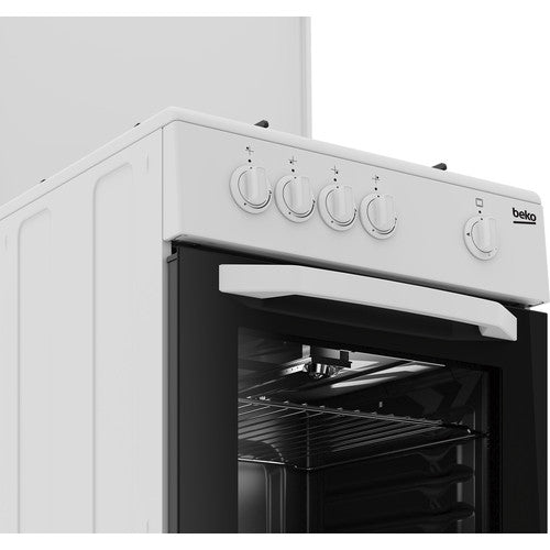 CUCINA LIBERA INSTALLAZIONE - BEKO CSG42009DW BIANCA - 50x50 FORNO A GAS