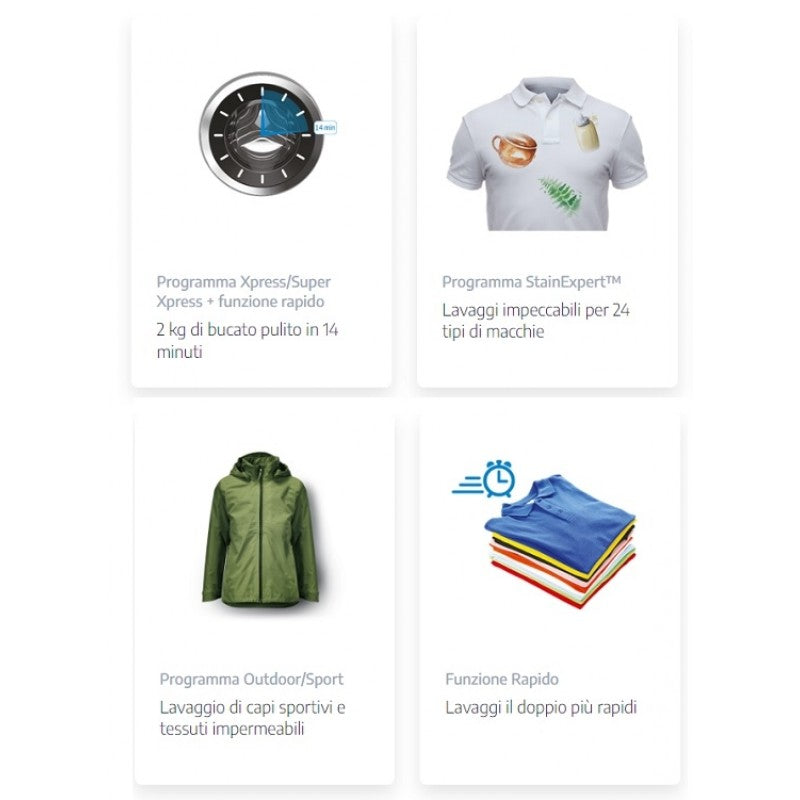 Lavatrice- BEKO WTX101486AI-IT (A) 10KG VAPO