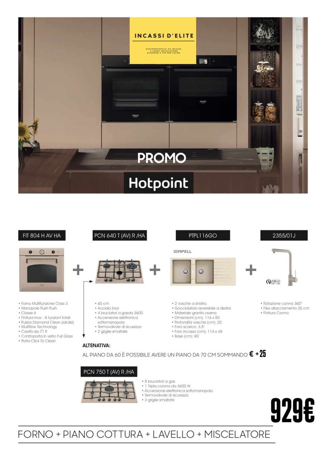 KIT PROMOZIONE HOTPOINT - AVENA
