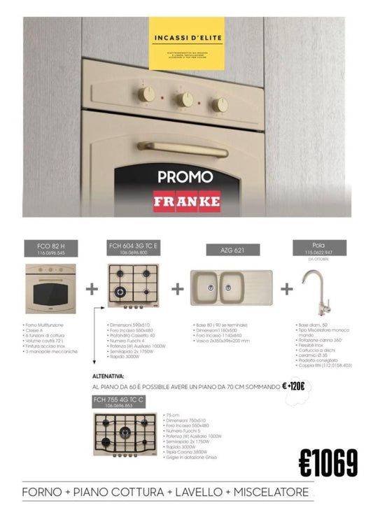 KIT PROMOZIONE FRANKE - AVENA