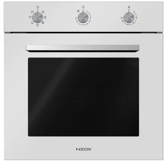 NEOX | FORNO VENTILATO DA INCASSO | BIANCO | CRYSTAL LINE 60 7F | 7 FUNZIONI | 64 LITRI