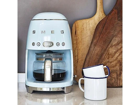 SMEG - DCF02PBEU macchina caffè americano, Azzurro